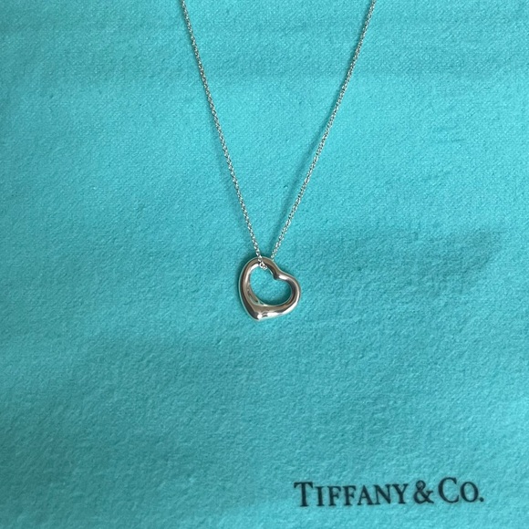Tiffany & Co. Jewelry - Elsa Peretti Open Heart Pendant Necklace Tiffany and Co.